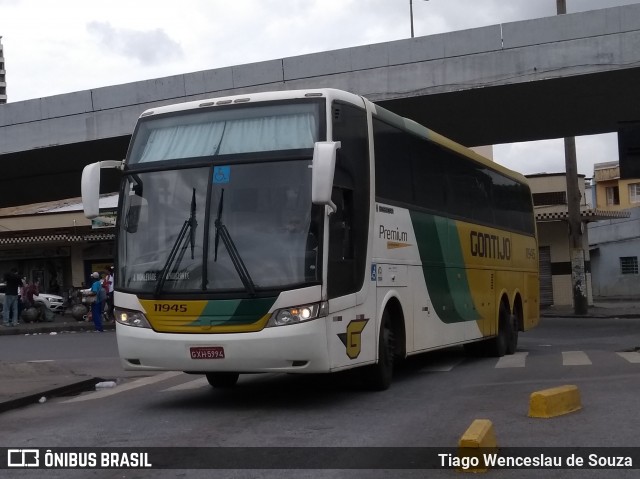 Empresa Gontijo de Transportes 11945 na cidade de Belo Horizonte, Minas Gerais, Brasil, por Tiago Wenceslau de Souza. ID da foto: 7265932.