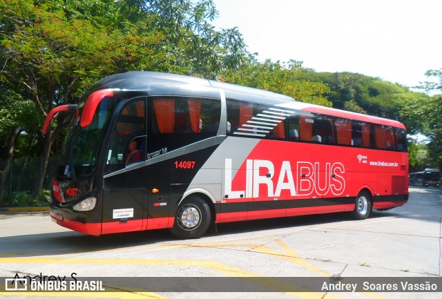 Lirabus 14097 na cidade de São Paulo, São Paulo, Brasil, por Andrey  Soares Vassão. Número da foto: #7266232.