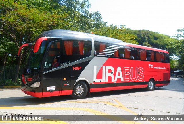 Lirabus 14097 na cidade de São Paulo, São Paulo, Brasil, por Andrey  Soares Vassão. ID da foto: 7266232.