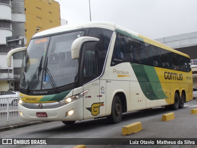 Empresa Gontijo de Transportes 19040 na cidade de Belo Horizonte, Minas Gerais, Brasil, por Luiz Otavio Matheus da Silva. Número da foto: #7266134.
