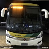 Empresa Gontijo de Transportes 19580 na cidade de Perdões, Minas Gerais, Brasil, por Aylton Dias. Número da foto: #:id.