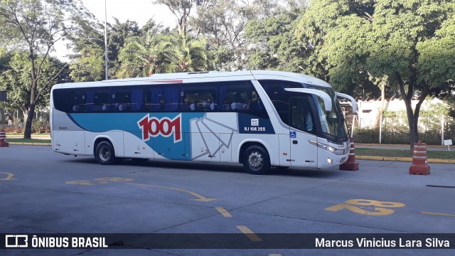 Auto Viação 1001 RJ 108.322 na cidade de São Paulo, São Paulo, Brasil, por Marcus Vinicius Lara Silva. Número da foto: #7269552.