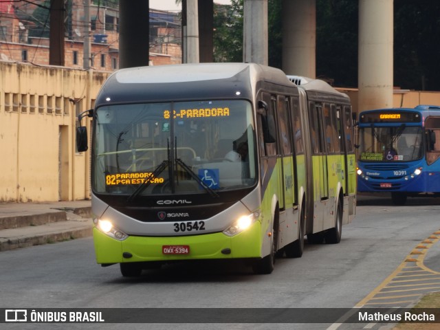 Bettania Ônibus 30542 na cidade de Belo Horizonte, Minas Gerais, Brasil, por Matheus Rocha. ID da foto: 7270853.