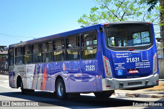 Viação Osasco 21.631 na cidade de Osasco, São Paulo, Brasil, por Eduardo Ribeiro. Número da foto: #7271164.