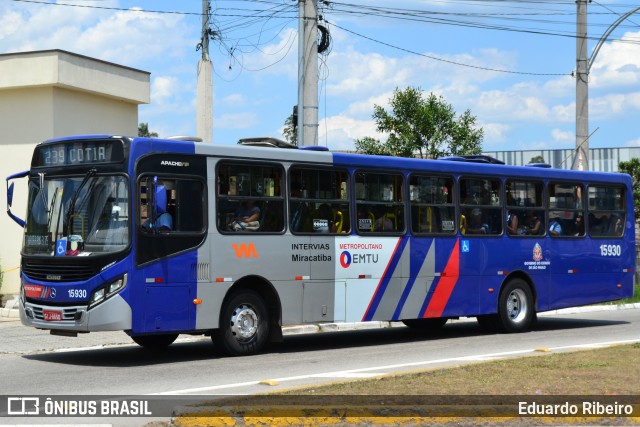 Viação Miracatiba 15.930 na cidade de Embu das Artes, São Paulo, Brasil, por Eduardo Ribeiro. Número da foto: #7268582.