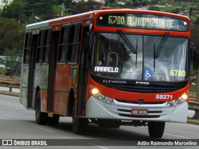 Viação Novo Retiro 88271 na cidade de Belo Horizonte, Minas Gerais, Brasil, por Adão Raimundo Marcelino. Número da foto: #7270851.