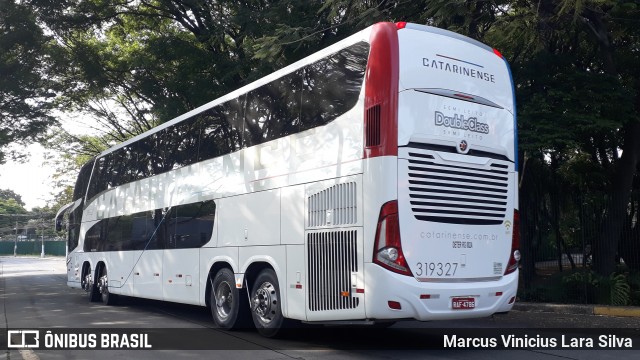 Auto Viação Catarinense 319327 na cidade de São Paulo, São Paulo, Brasil, por Marcus Vinicius Lara Silva. ID da foto: 7269611.