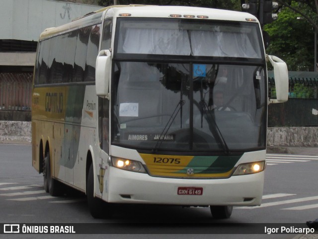 Empresa Gontijo de Transportes 12075 na cidade de Belo Horizonte, Minas Gerais, Brasil, por Igor Policarpo. ID da foto: 7269903.