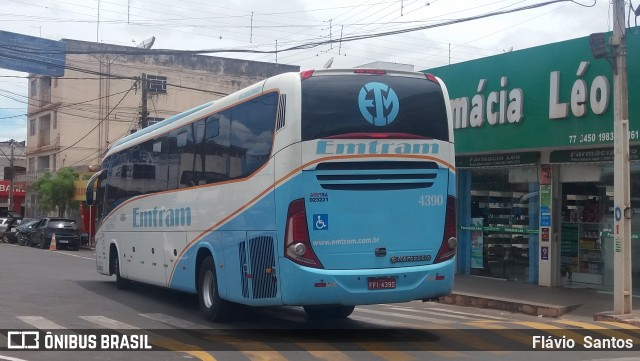 Emtram 4390 na cidade de Barra da Estiva, Bahia, Brasil, por Flávio  Santos. Número da foto: #7268149.