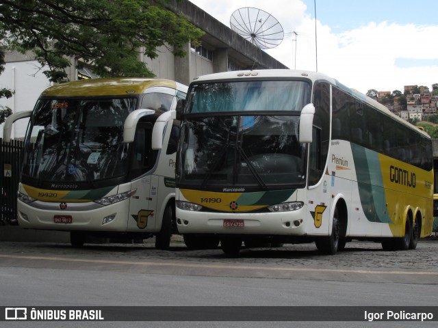Empresa Gontijo de Transportes 14190 na cidade de Belo Horizonte, Minas Gerais, Brasil, por Igor Policarpo. Número da foto: #7270627.
