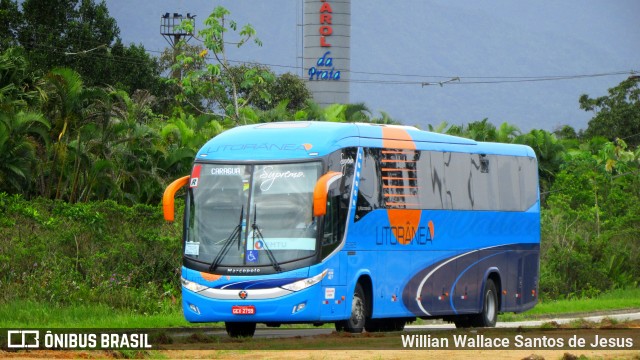 Litorânea Transportes Coletivos 5985 na cidade de Bertioga, São Paulo, Brasil, por Willian Wallace Santos de Jesus. ID da foto: 7268918.