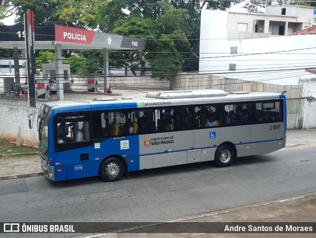 Transcooper > Norte Buss 2 6507 na cidade de São Paulo, São Paulo, Brasil, por Andre Santos de Moraes. Número da foto: #7270123.