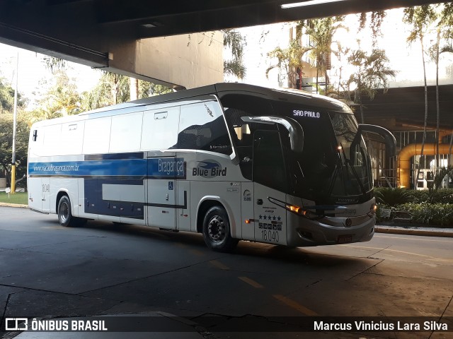 Auto Viação Bragança 18.040 na cidade de São Paulo, São Paulo, Brasil, por Marcus Vinicius Lara Silva. ID da foto: 7269565.