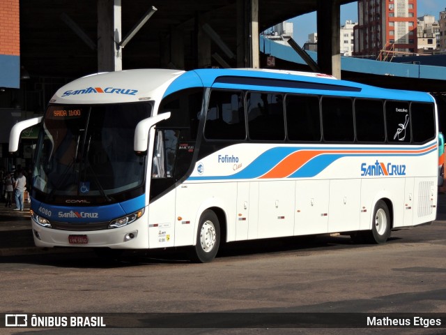 VUSC - Viação União Santa Cruz 4080 na cidade de Porto Alegre, Rio Grande do Sul, Brasil, por Matheus Etges. Número da foto: #7270048.
