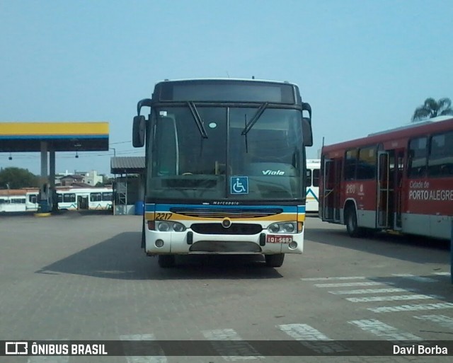 VTC - Viação Teresópolis Cavalhada 2217 na cidade de Porto Alegre, Rio Grande do Sul, Brasil, por Davi Borba. ID da foto: 7268136.