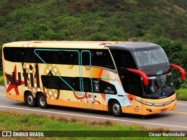 UTIL - União Transporte Interestadual de Luxo 11878 na cidade de Mariana, Minas Gerais, Brasil, por César Natividade. Número da foto: #7268766.
