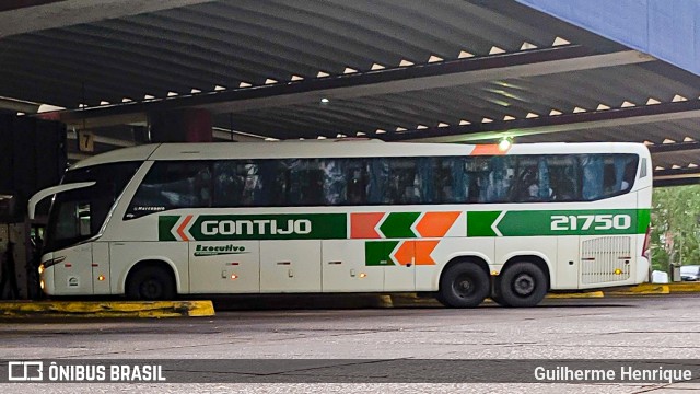 Empresa Gontijo de Transportes 21750 na cidade de Cuiabá, Mato Grosso, Brasil, por Guilherme Henrique. ID da foto: 7268252.