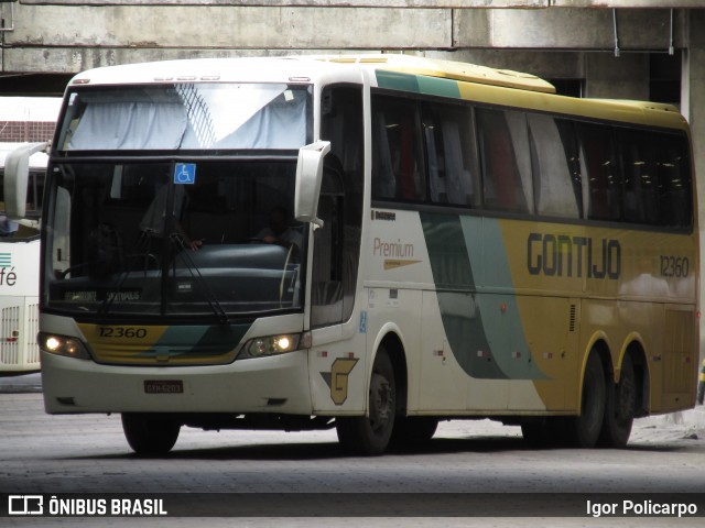 Empresa Gontijo de Transportes 12360 na cidade de Belo Horizonte, Minas Gerais, Brasil, por Igor Policarpo. ID da foto: 7269166.