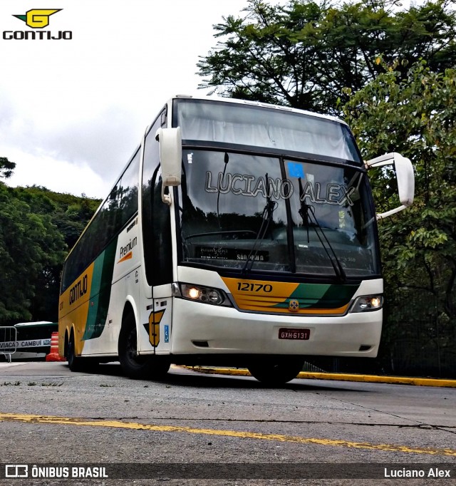 Empresa Gontijo de Transportes 12170 na cidade de São Paulo, São Paulo, Brasil, por Luciano Alex. ID da foto: 7270849.