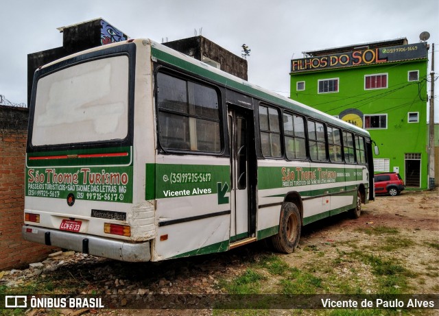 Ônibus Particulares 6133 na cidade de São Thomé das Letras, Minas Gerais, Brasil, por Vicente de Paulo Alves. ID da foto: 7268614.