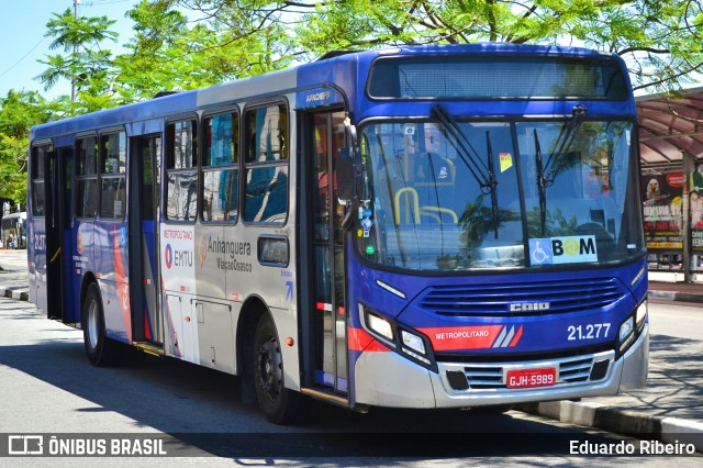 Viação Osasco 21.277 na cidade de Osasco, São Paulo, Brasil, por Eduardo Ribeiro. Número da foto: #7271148.