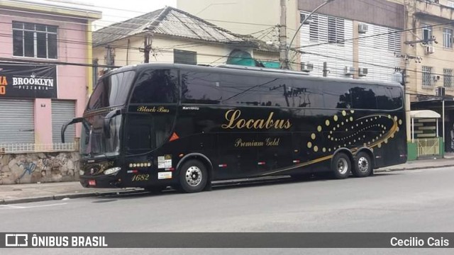 Locabus Locação e Transportes 1682 na cidade de Rio de Janeiro, Rio de Janeiro, Brasil, por Cecilio Cais. Número da foto: #7268180.