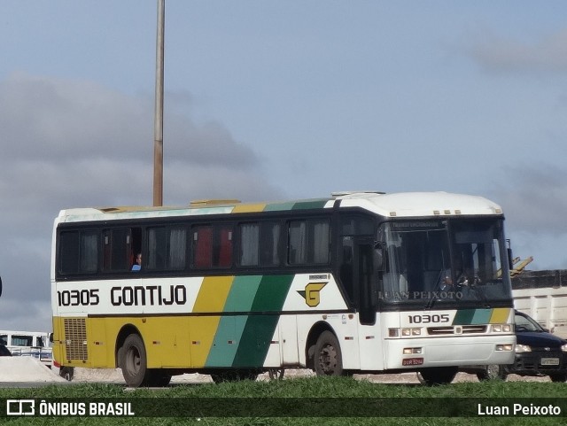 Empresa Gontijo de Transportes 10305 na cidade de Belo Horizonte, Minas Gerais, Brasil, por Luan Peixoto. ID da foto: 7272166.