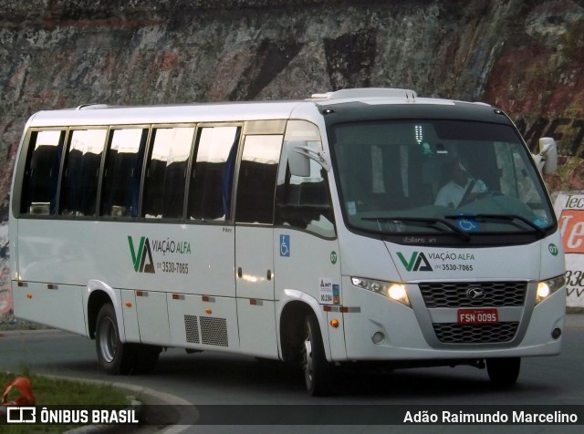 Viação Alfa 07 na cidade de Belo Horizonte, Minas Gerais, Brasil, por Adão Raimundo Marcelino. ID da foto: 7274070.