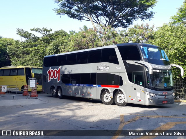 Auto Viação 1001 218306 na cidade de São Paulo, São Paulo, Brasil, por Marcus Vinicius Lara Silva. Número da foto: #7272611.