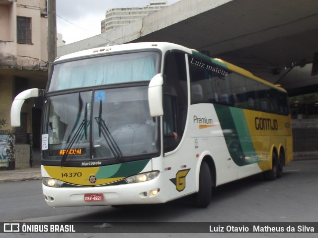 Empresa Gontijo de Transportes 14370 na cidade de Belo Horizonte, Minas Gerais, Brasil, por Luiz Otavio Matheus da Silva. ID da foto: 7273242.