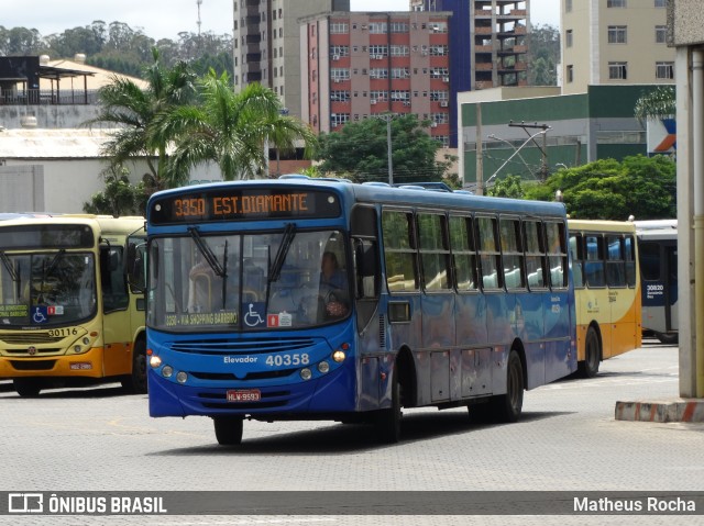 Independência > Trans Oeste Transportes 40358 na cidade de Belo Horizonte, Minas Gerais, Brasil, por Matheus Rocha. ID da foto: 7276373.