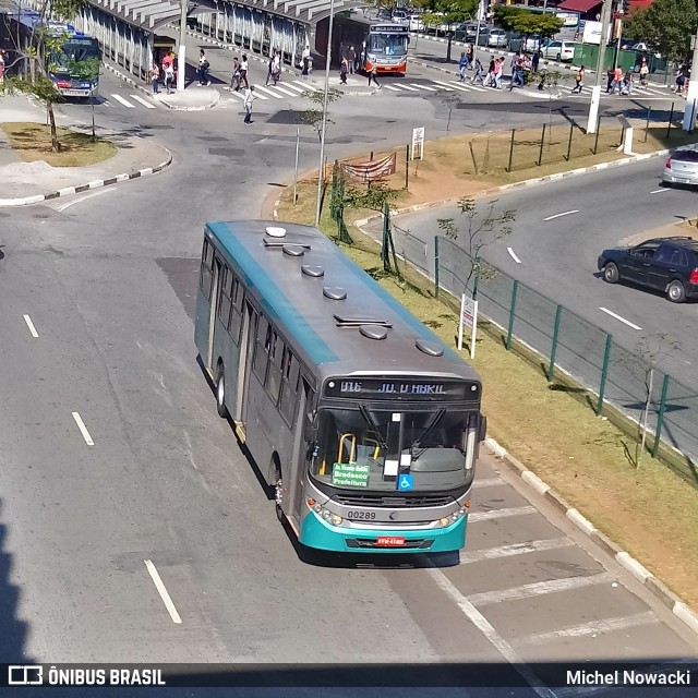 Auto Viação Urubupungá 00289 na cidade de Osasco, São Paulo, Brasil, por Michel Nowacki. Número da foto: #7276343.