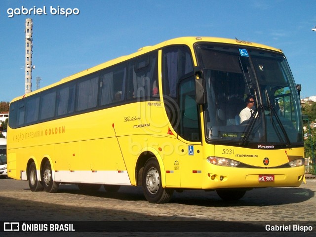 Viação Itapemirim 5031 na cidade de Jequié, Bahia, Brasil, por Gabriel Bispo. ID da foto: 7276351.