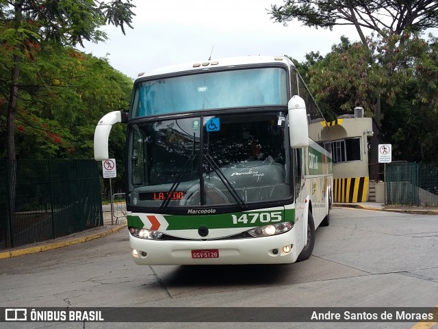 Empresa Gontijo de Transportes 14705 na cidade de São Paulo, São Paulo, Brasil, por Andre Santos de Moraes. ID da foto: 7278038.