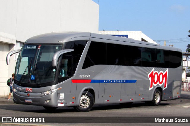 Auto Viação 1001 RJ 108.149 na cidade de Rio de Janeiro, Rio de Janeiro, Brasil, por Matheus Souza. Número da foto: #7277442.