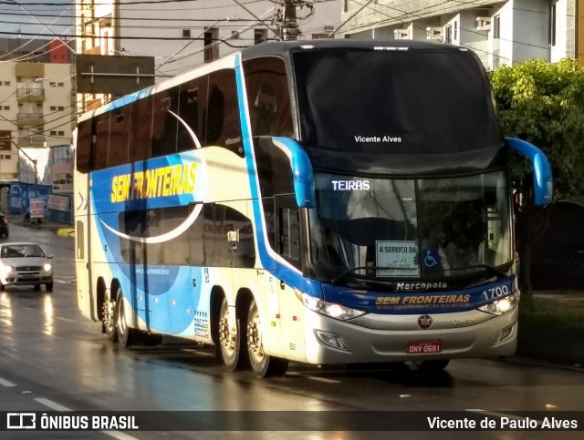 Sem Fronteiras Turismo 1700 na cidade de Aparecida, São Paulo, Brasil, por Vicente de Paulo Alves. ID da foto: 7278232.