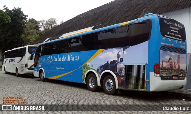 Estrela de Minas Viagens e Turismo 80000 na cidade de Rio de Janeiro, Rio de Janeiro, Brasil, por Claudio Luiz. ID da foto: 7279563.