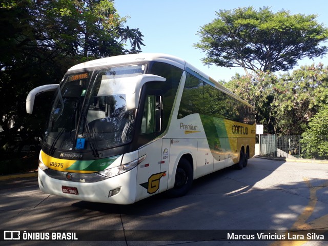 Empresa Gontijo de Transportes 18575 na cidade de São Paulo, São Paulo, Brasil, por Marcus Vinicius Lara Silva. ID da foto: 7277937.