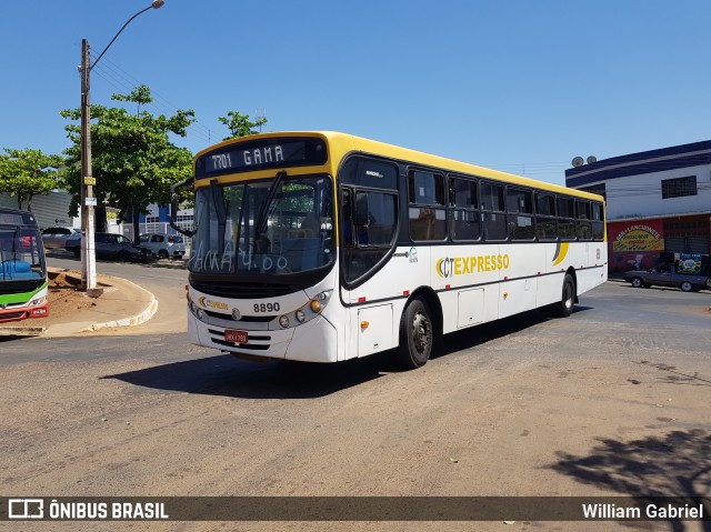 CT Expresso 8890 na cidade de Luziânia, Goiás, Brasil, por William Gabriel. Número da foto: #7279251.