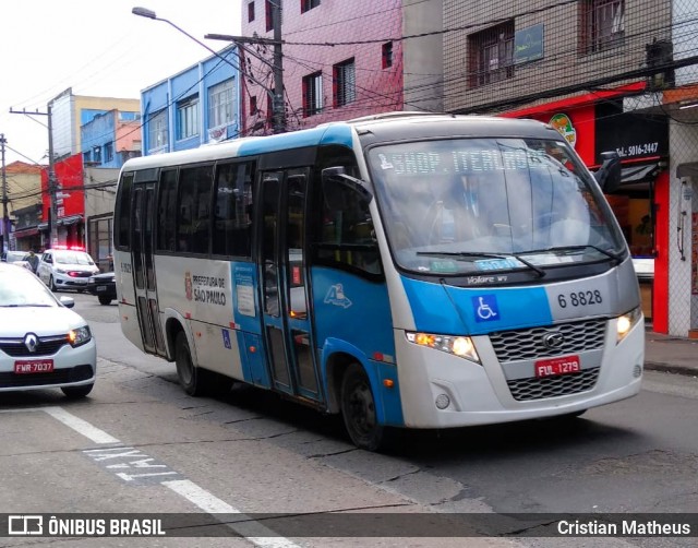 Cooper Líder > A2 Transportes 6 8828 na cidade de São Paulo, São Paulo, Brasil, por Cristian Matheus. ID da foto: 7277493.