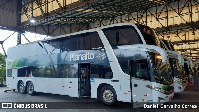 Planalto Transportes 2111 na cidade de Santa Maria, Rio Grande do Sul, Brasil, por Daniel  Carvalho Correa. Número da foto: #7278727.