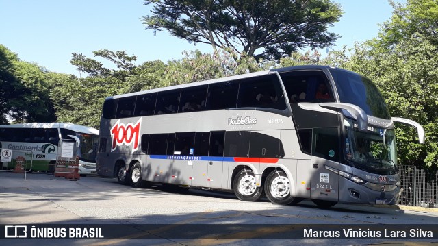 Auto Viação 1001 RJ 108.1126 na cidade de São Paulo, São Paulo, Brasil, por Marcus Vinicius Lara Silva. ID da foto: 7277925.