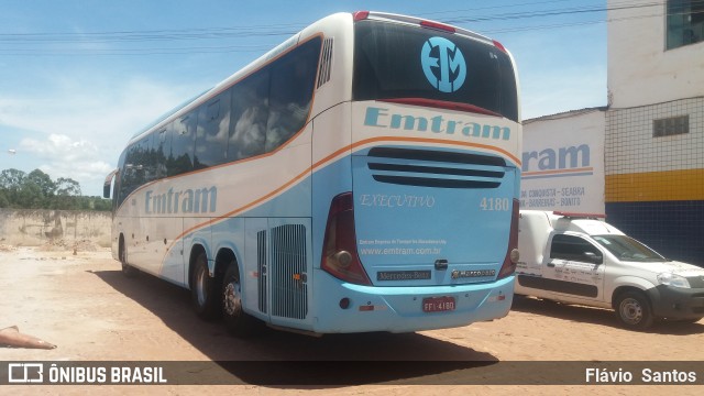 Emtram 4180 na cidade de Barra da Estiva, Bahia, Brasil, por Flávio  Santos. Número da foto: #7278309.