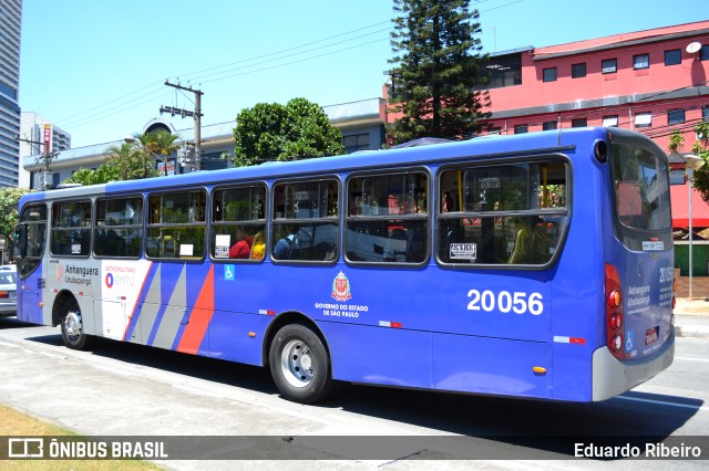 Auto Viação Urubupungá 20.056 na cidade de Osasco, São Paulo, Brasil, por Eduardo Ribeiro. ID da foto: 7276956.