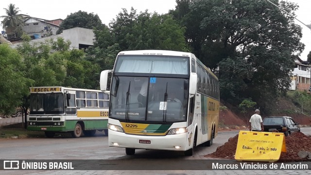 Empresa Gontijo de Transportes 12215 na cidade de Virgem da Lapa, Minas Gerais, Brasil, por Marcus Vinicius de Amorim. ID da foto: 7278159.