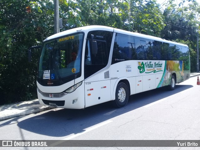 Velho Arthur Transporte Turismo 8691 na cidade de Manaus, Amazonas, Brasil, por Yuri Brito. ID da foto: 7277303.