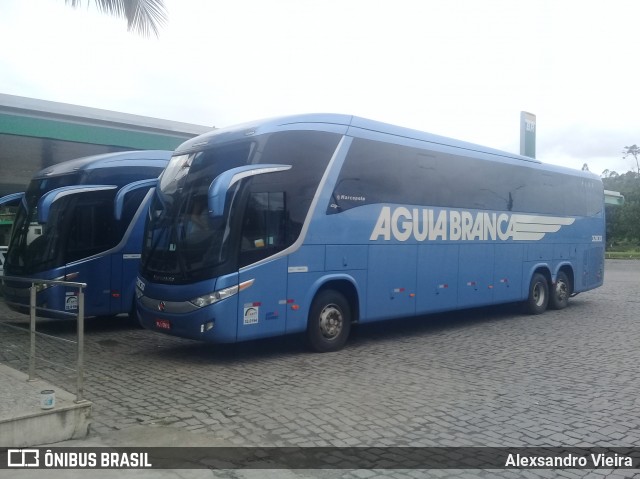 Viação Águia Branca 32830 na cidade de Atilio Vivacqua, Espírito Santo, Brasil, por Alexsandro Vieira. ID da foto: 7278354.