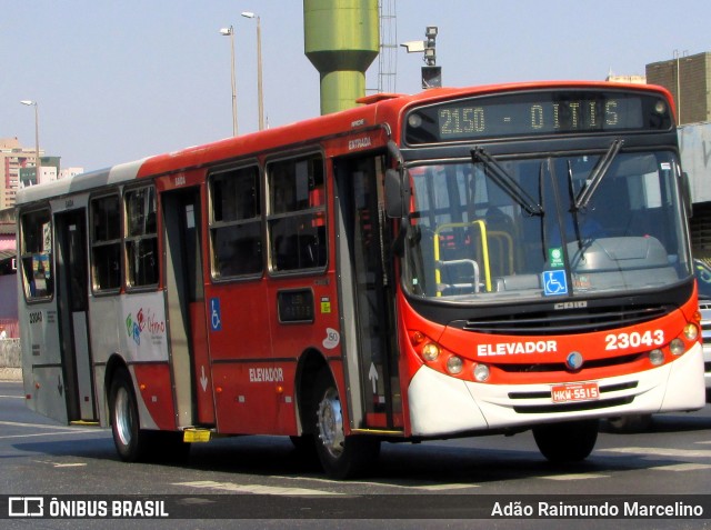 Laguna Auto Ônibus 23043 na cidade de Belo Horizonte, Minas Gerais, Brasil, por Adão Raimundo Marcelino. Número da foto: #7278892.