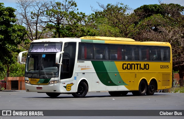 Empresa Gontijo de Transportes 12005 na cidade de Montes Claros, Minas Gerais, Brasil, por Cleber Bus. ID da foto: 7276869.