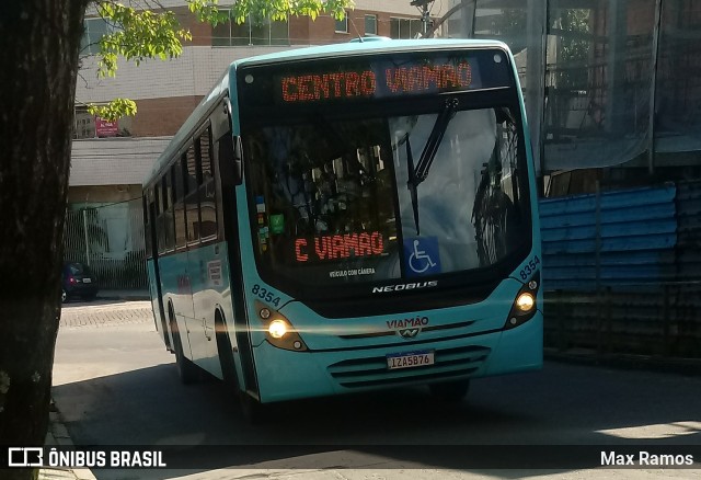 Empresa de Transporte Coletivo Viamão 8354 na cidade de Viamão, Rio Grande do Sul, Brasil, por Max Ramos. ID da foto: 7279227.